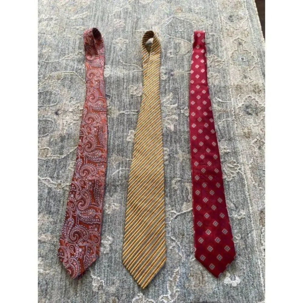 Set of 3 Neckties (Designer-Jos. A. Banks)
